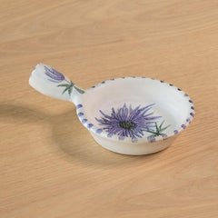 French Ceramic Dish with Handle by Marie Madeleine Jolly