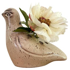 French Ceramic Dove Vase