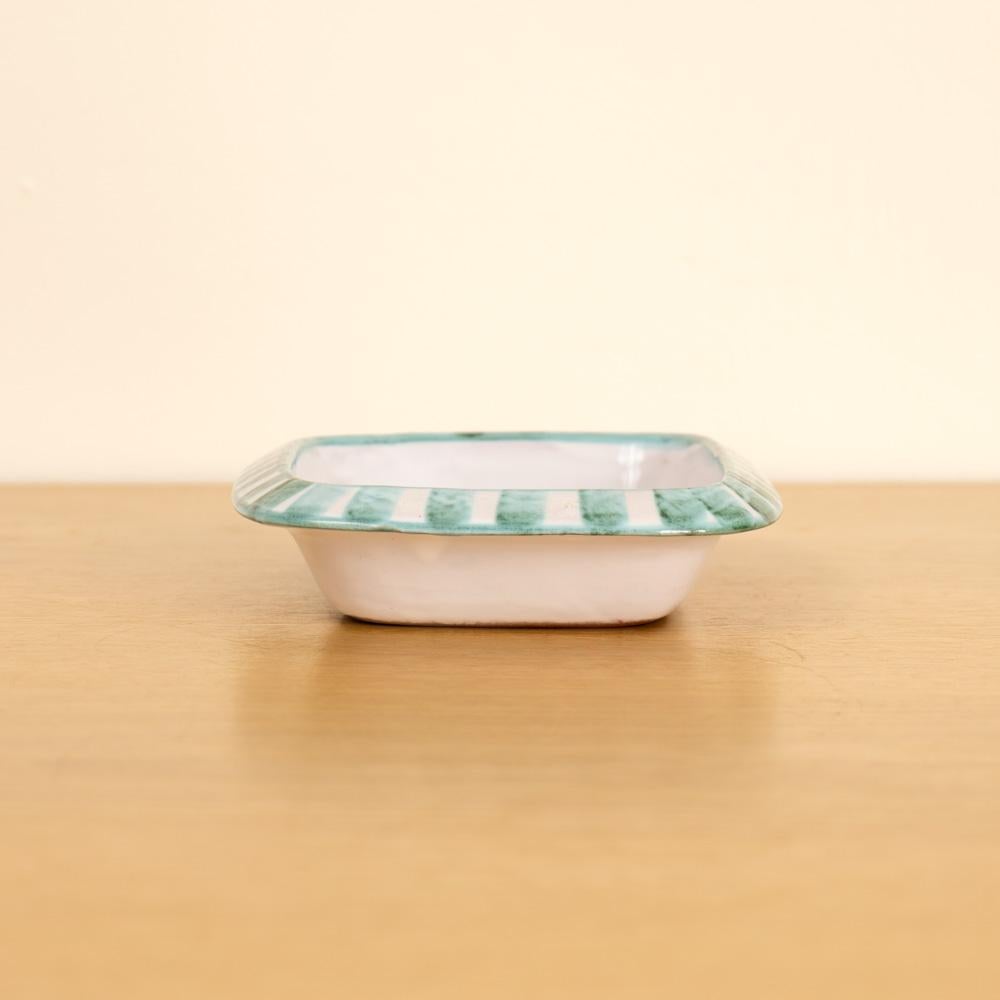 Vide Poche in ceramica francese a fiori di Robert Picault in vendita 2