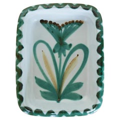 French Ceramic Flower Vide Poche by Robert Picault
