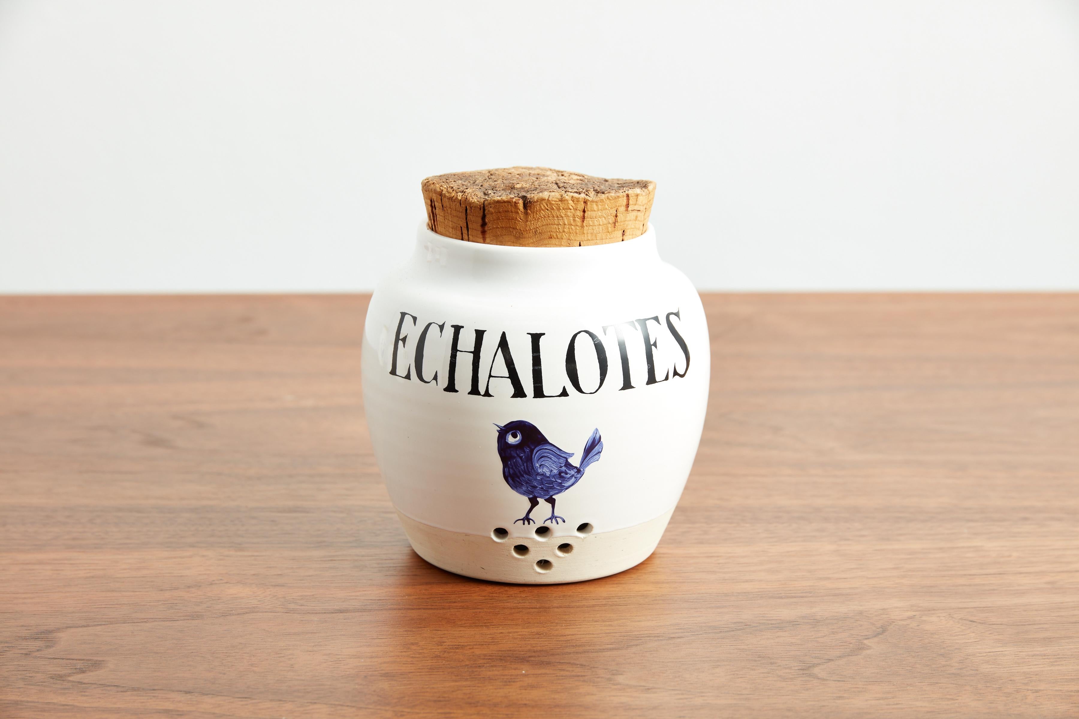 French Ceramic Jar Set For Sale 1