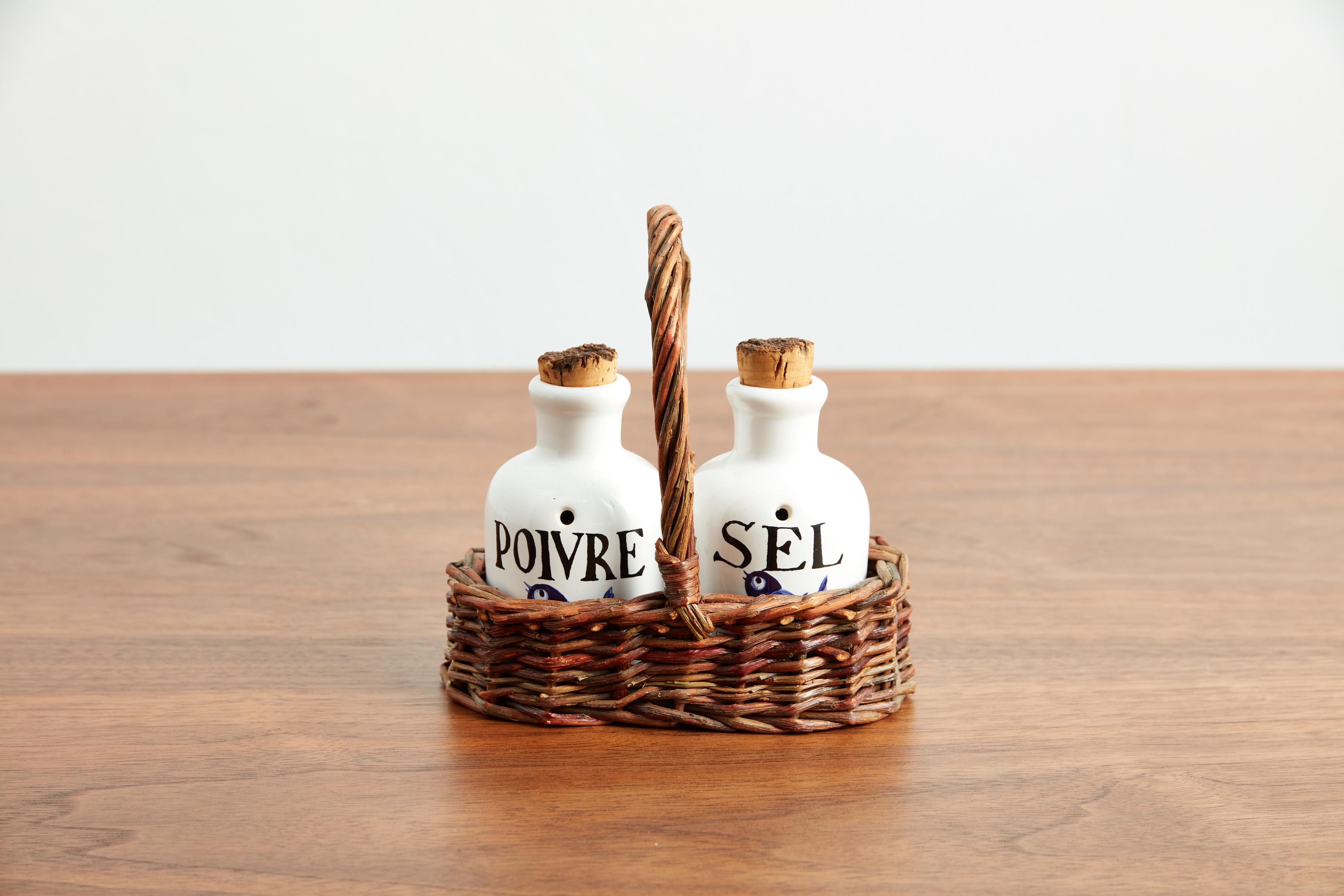 French Ceramic Jar Set For Sale 4