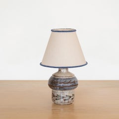 Lampe en céramique française de Gustave Reynaud