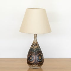 Französische Keramiklampe von Jean-Claude Courjault