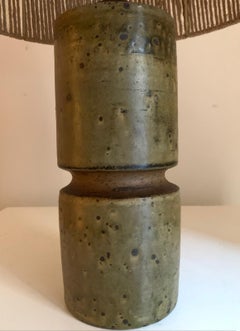 Lampe en céramique française