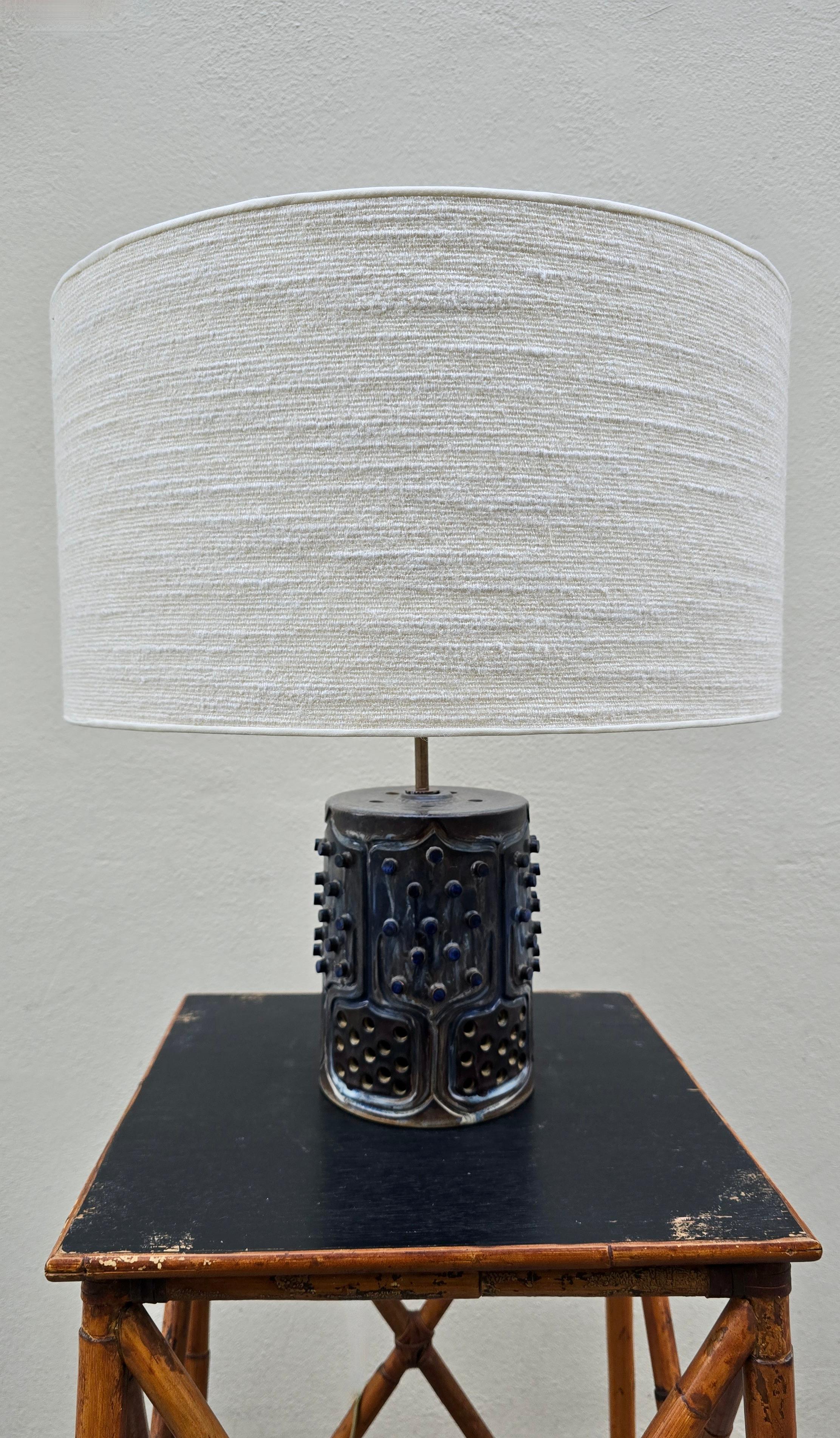 Lampe française dans le style de Georges Pelletier, 1970 Bon état - En vente à Antwerp, BE