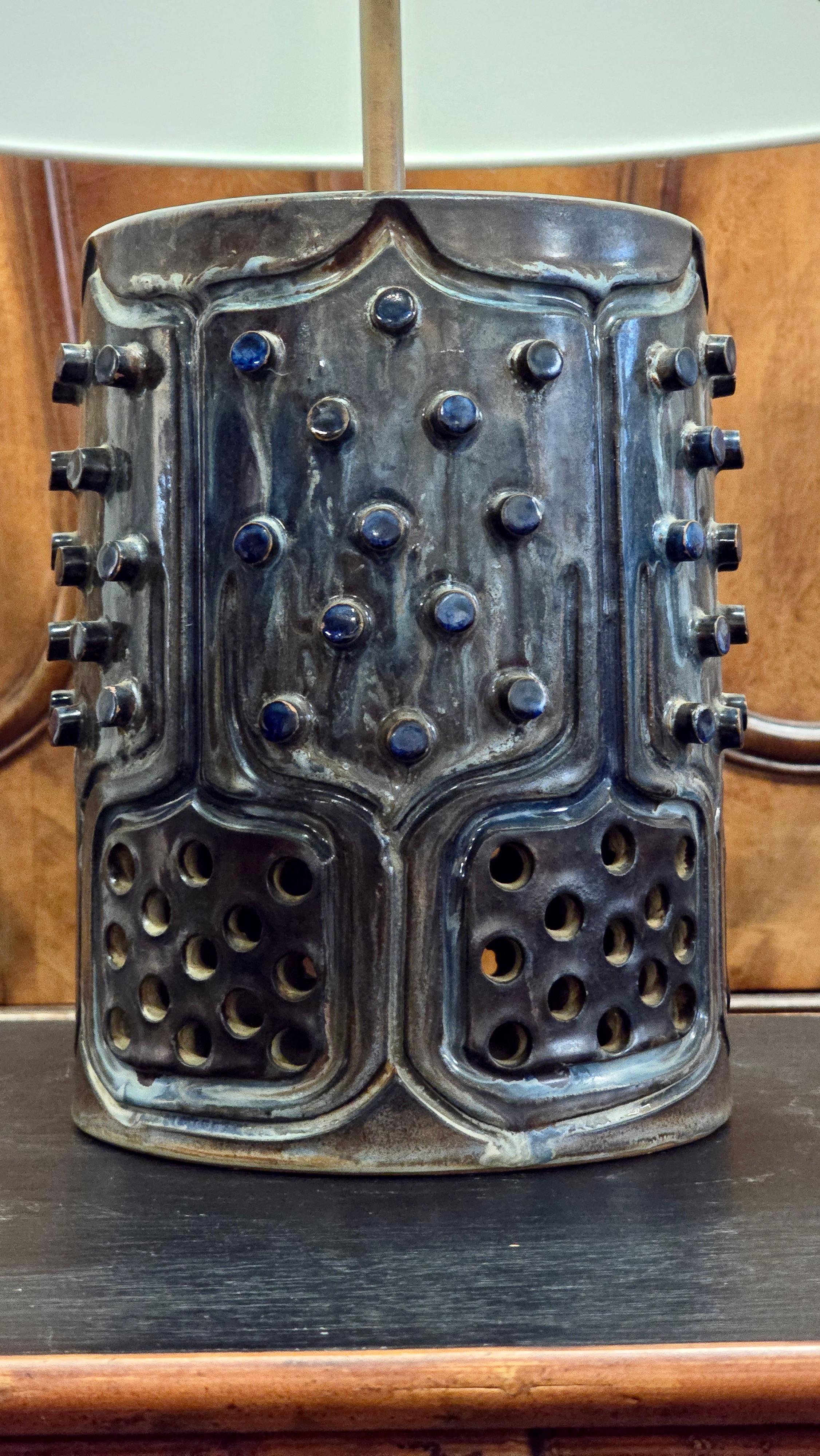 Lampe française dans le style de Georges Pelletier, 1970 en vente 1