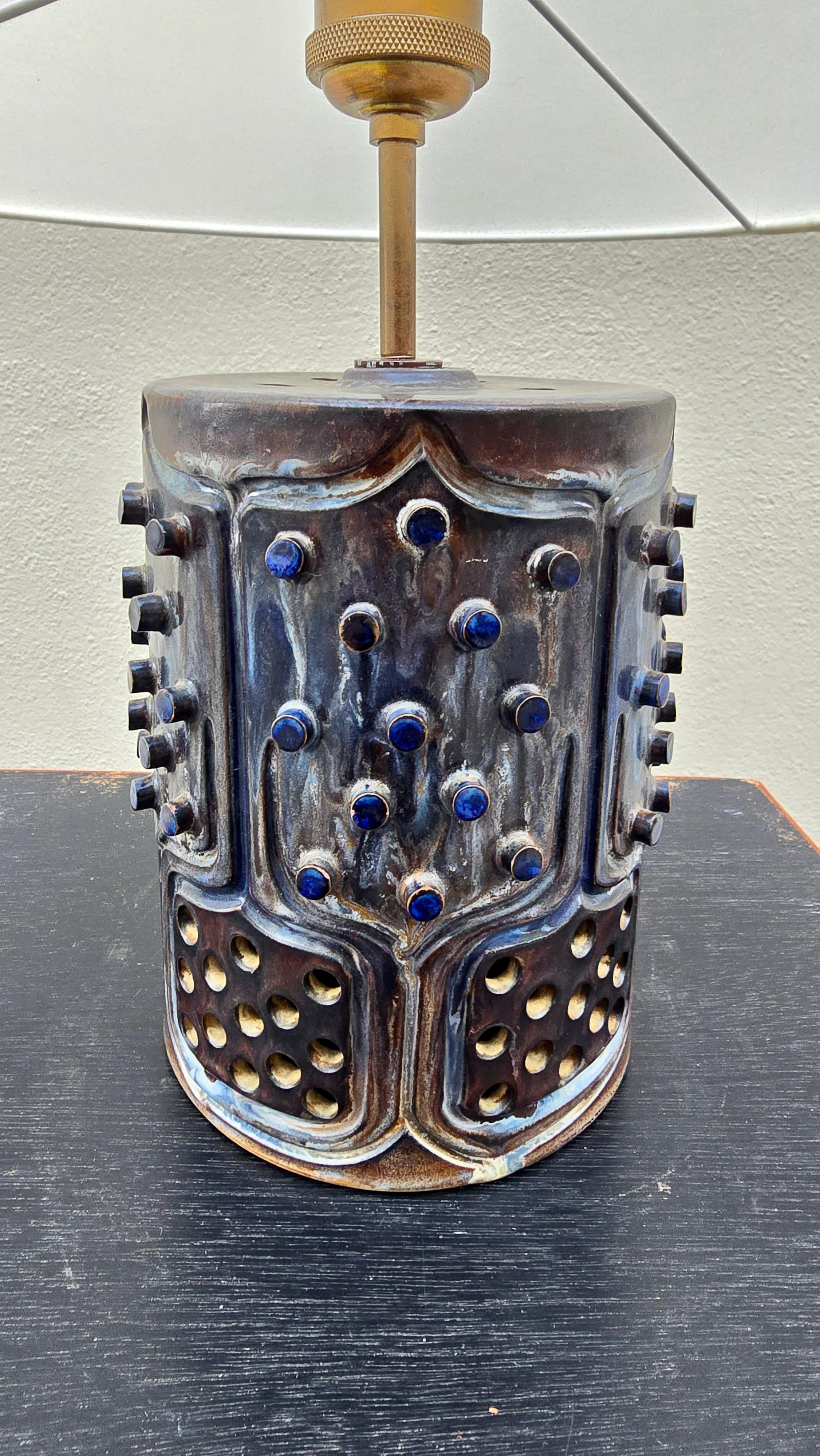 Lampe française dans le style de Georges Pelletier, 1970 en vente 2