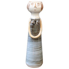 Ceramica francese "Madame" di Dominique Pouchain, anni '90 circa