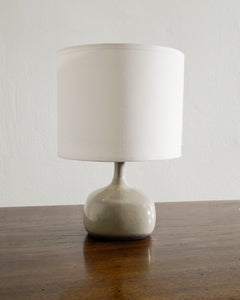 Lampada da tavolo in ceramica francese del Medioevo di Jacques and Dani Ruelland, anni '60