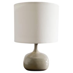 Lampada da tavolo in ceramica francese del Medioevo di Jacques and Dani Ruelland, anni '60