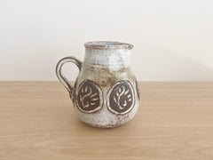 French Ceramic Pitcher by Albert Thiry