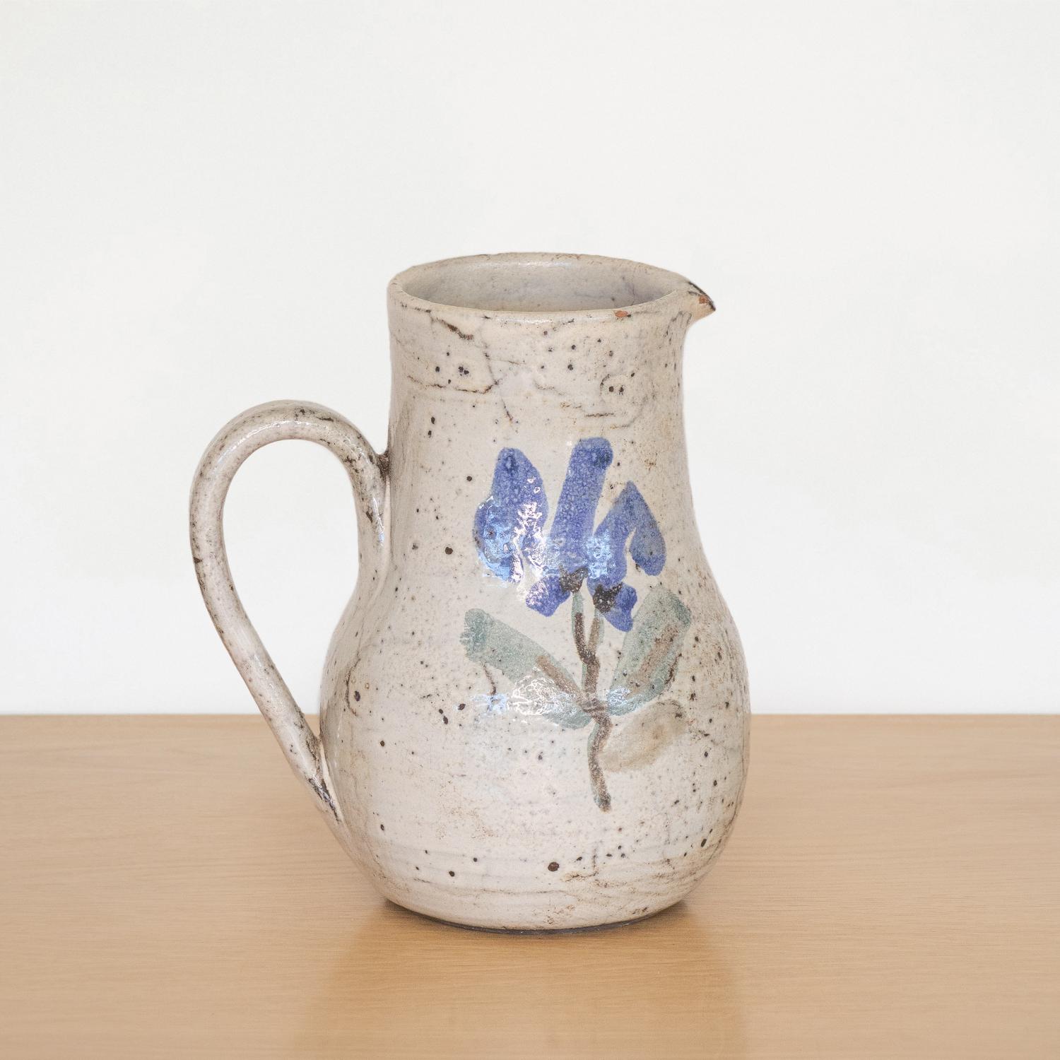 French Ceramic Pitcher by Gustave Reynaud 3