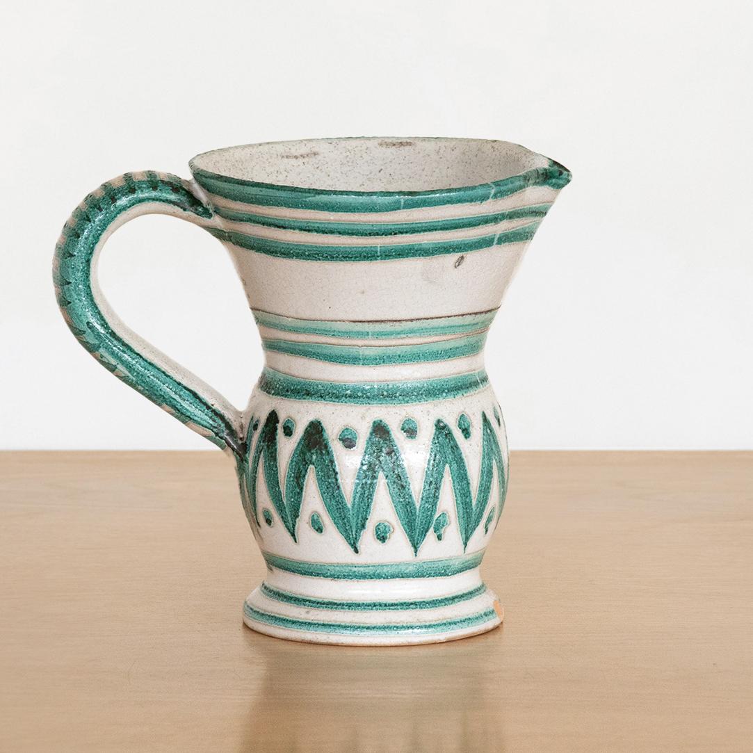 French Ceramic Pitcher by Robert Picault 3