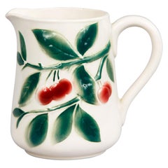 French Ceramic Pitcher from Digoin Factory, 1950s