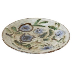 French Ceramic Plate by Albert Thiry