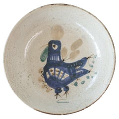 French Ceramic Plate by Gustave Reynaud