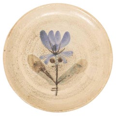French Ceramic Plate by Gustave Reynaud