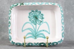 Assiette en céramique française de Robert Picault, signée, Vallauris, France, années 1950