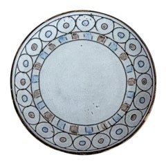 French Ceramic Plate by Vallauris