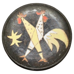 French Ceramic Plate