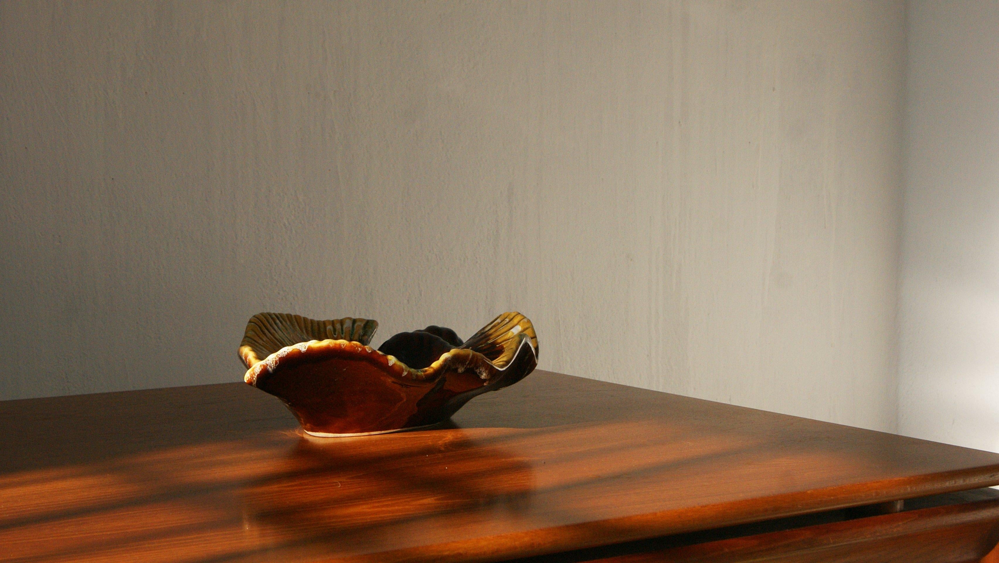Ceramica Piatto in ceramica francese di Vallauris AM, anni '50 in vendita