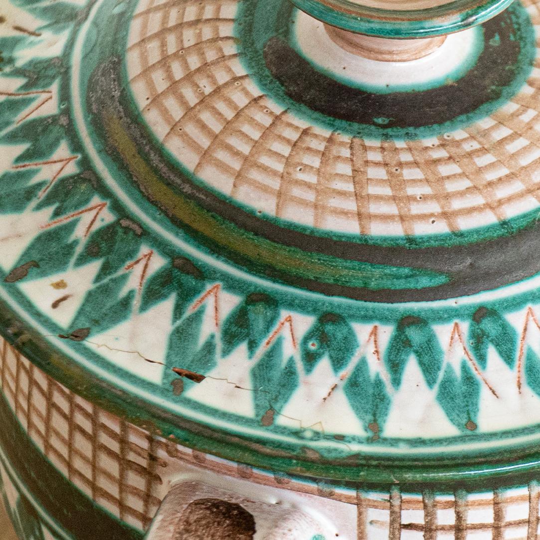 French Ceramic Pot with Lid by Robert Picault 4