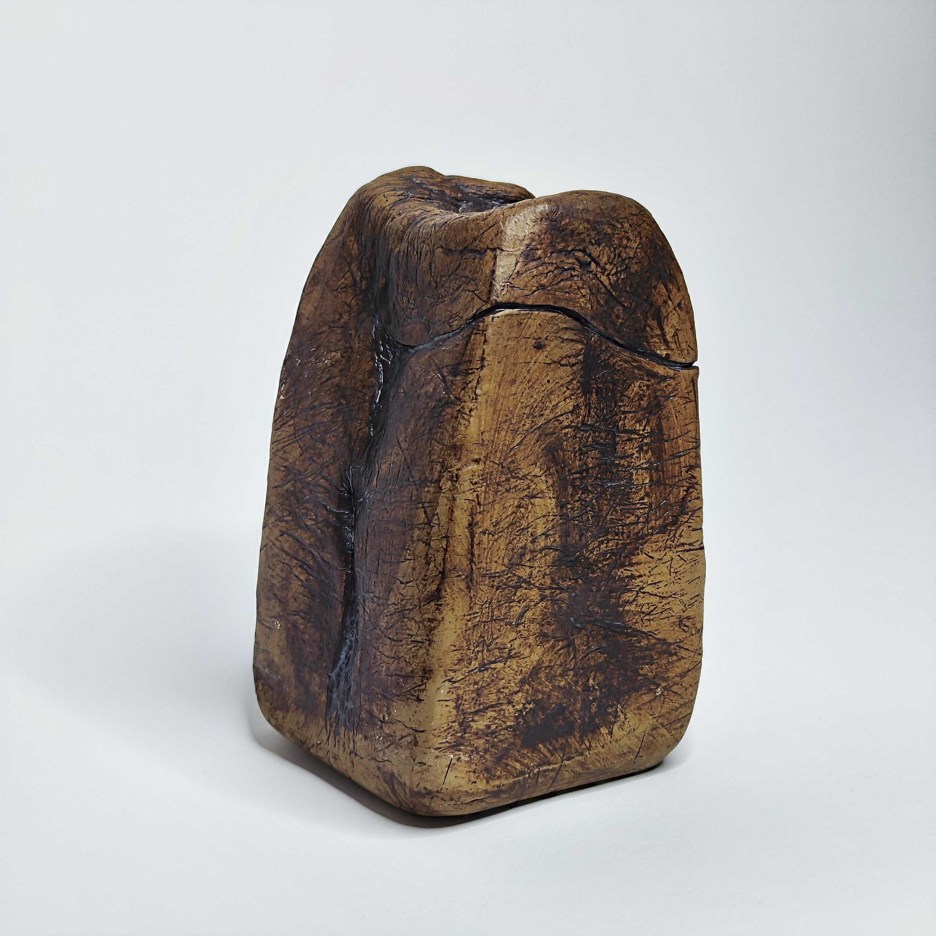 French ceramic sculpture reminding César Baldaccini work - 60s - France For Sale 5