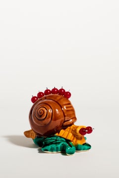French Ceramic Snail Appetizer Set