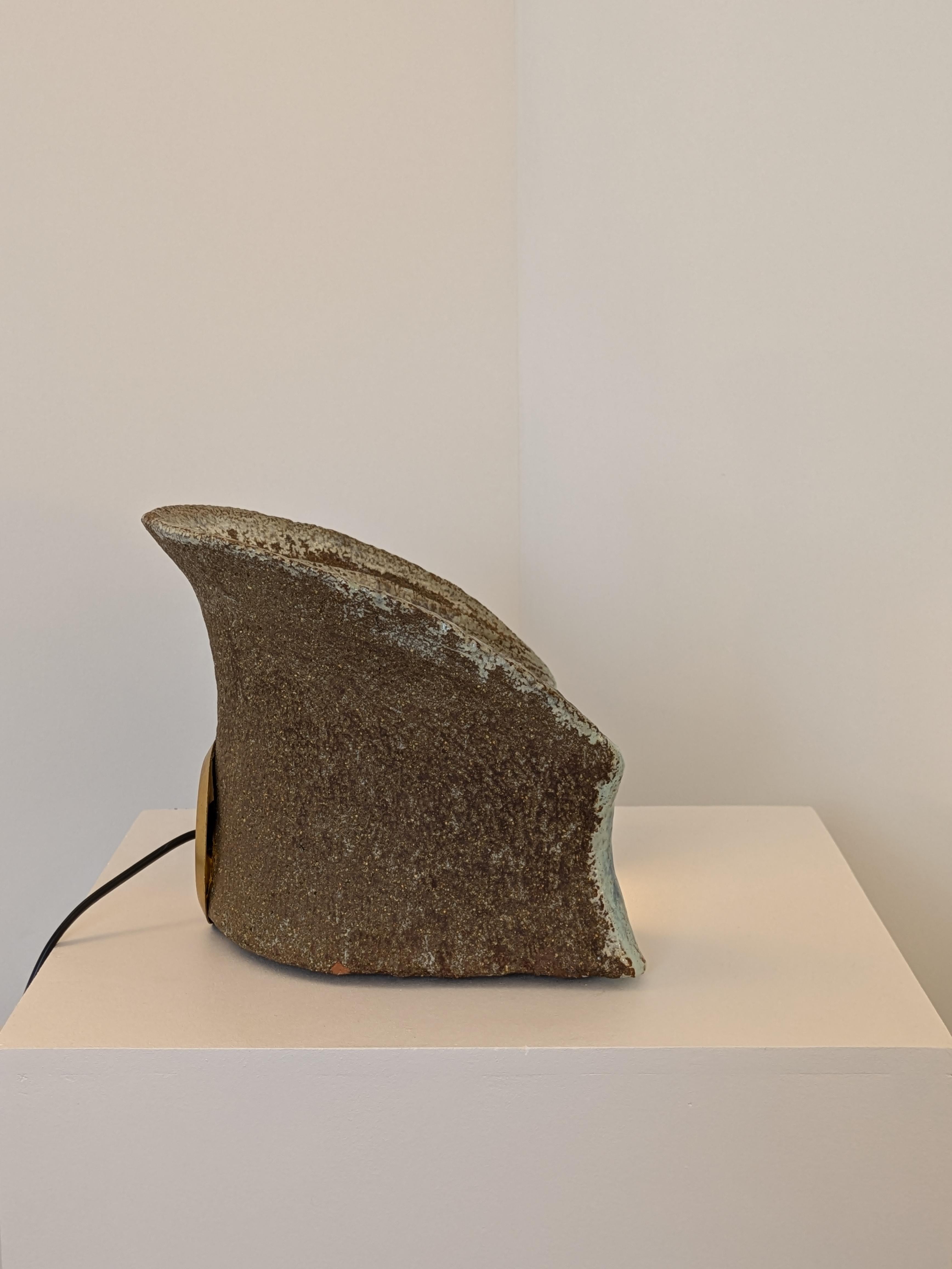 Milieu du XXe siècle Lampe de table en céramique française, années 1960 en vente