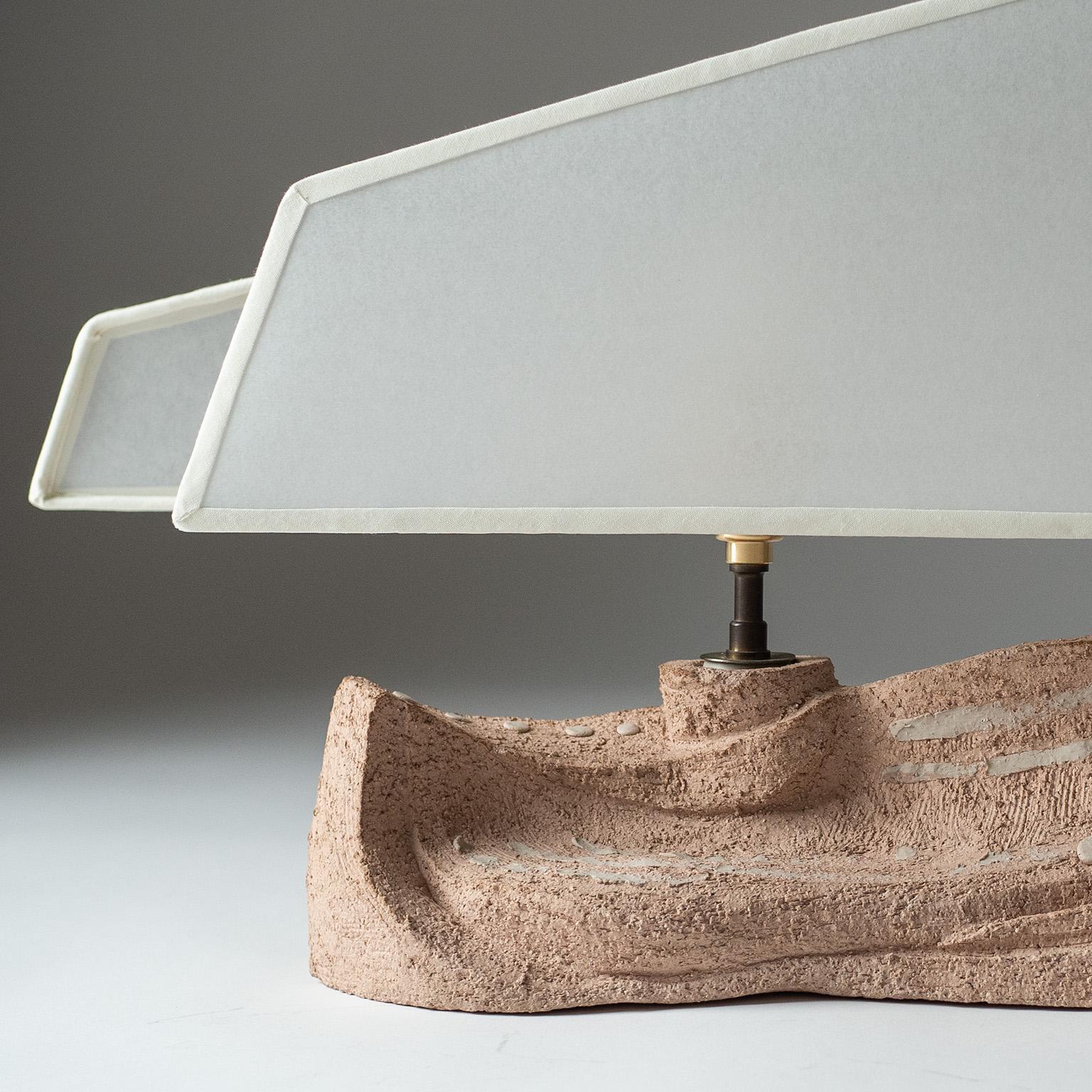 Lampe de table en céramique française, 1970 en vente 1