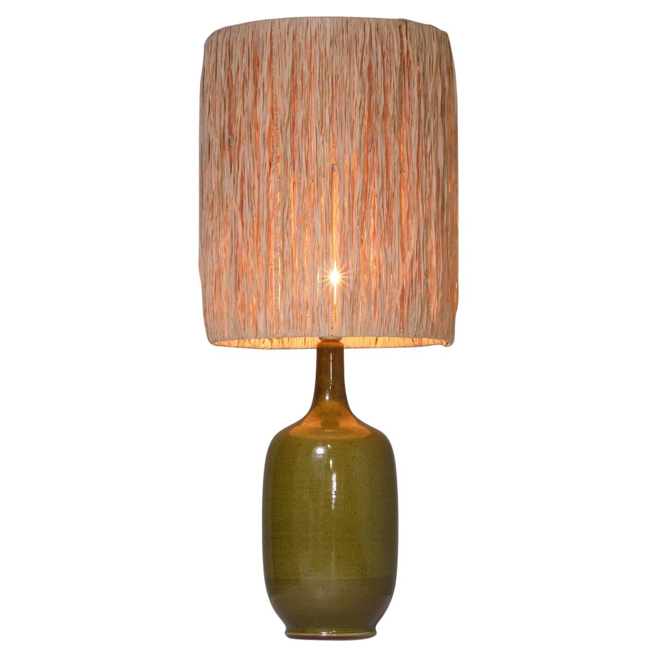 French Ceramic table lamp by Christian Ziegler