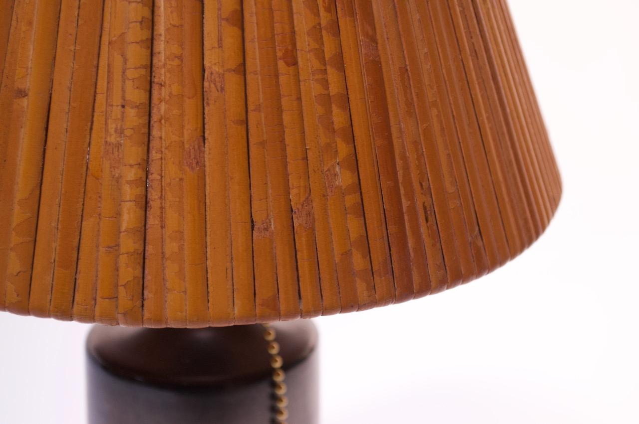 French Ceramic Table Lamp by Georges Jouve 10