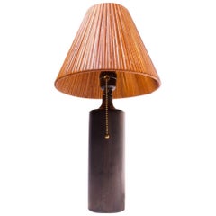 French Ceramic Table Lamp by Georges Jouve