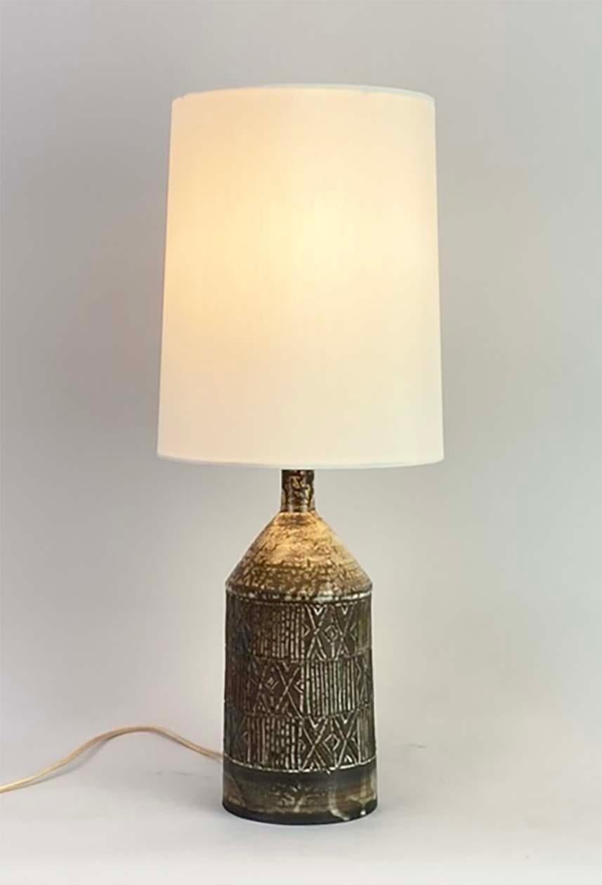 Lámpara de sobremesa de cerámica francesa de Jacques Pouchain  / Atelier Dieulefit Francés en venta