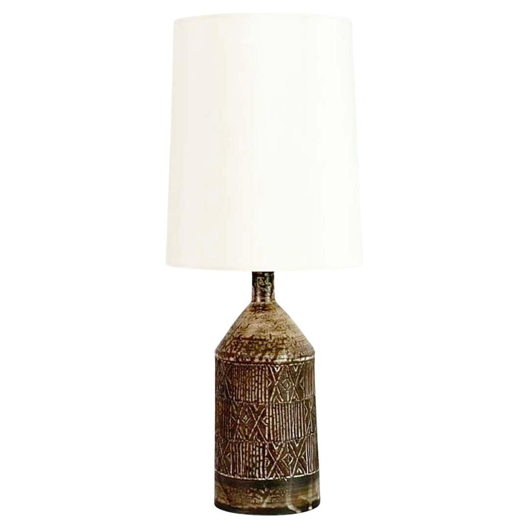French Ceramic Table Lamp by Jacques Pouchain  / Atelier Dieulefit