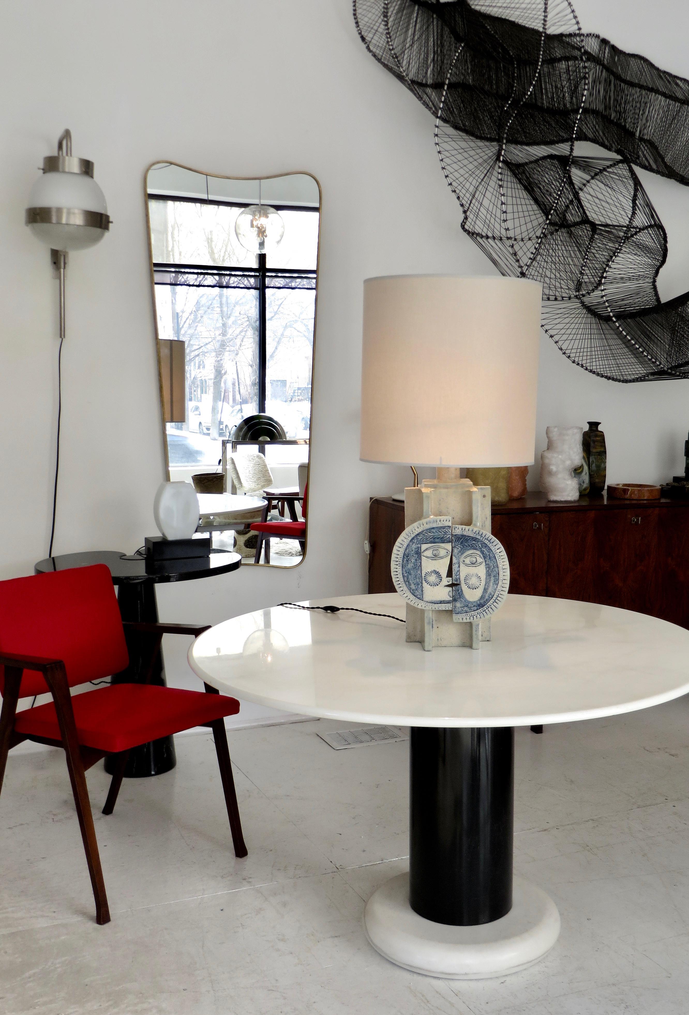 Lampe de table en céramique française par Roger Capron 8