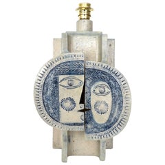 Französische keramik-tischlampe von Roger Capron