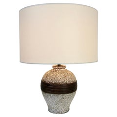 French Ceramic Table Lamp, circa 1940