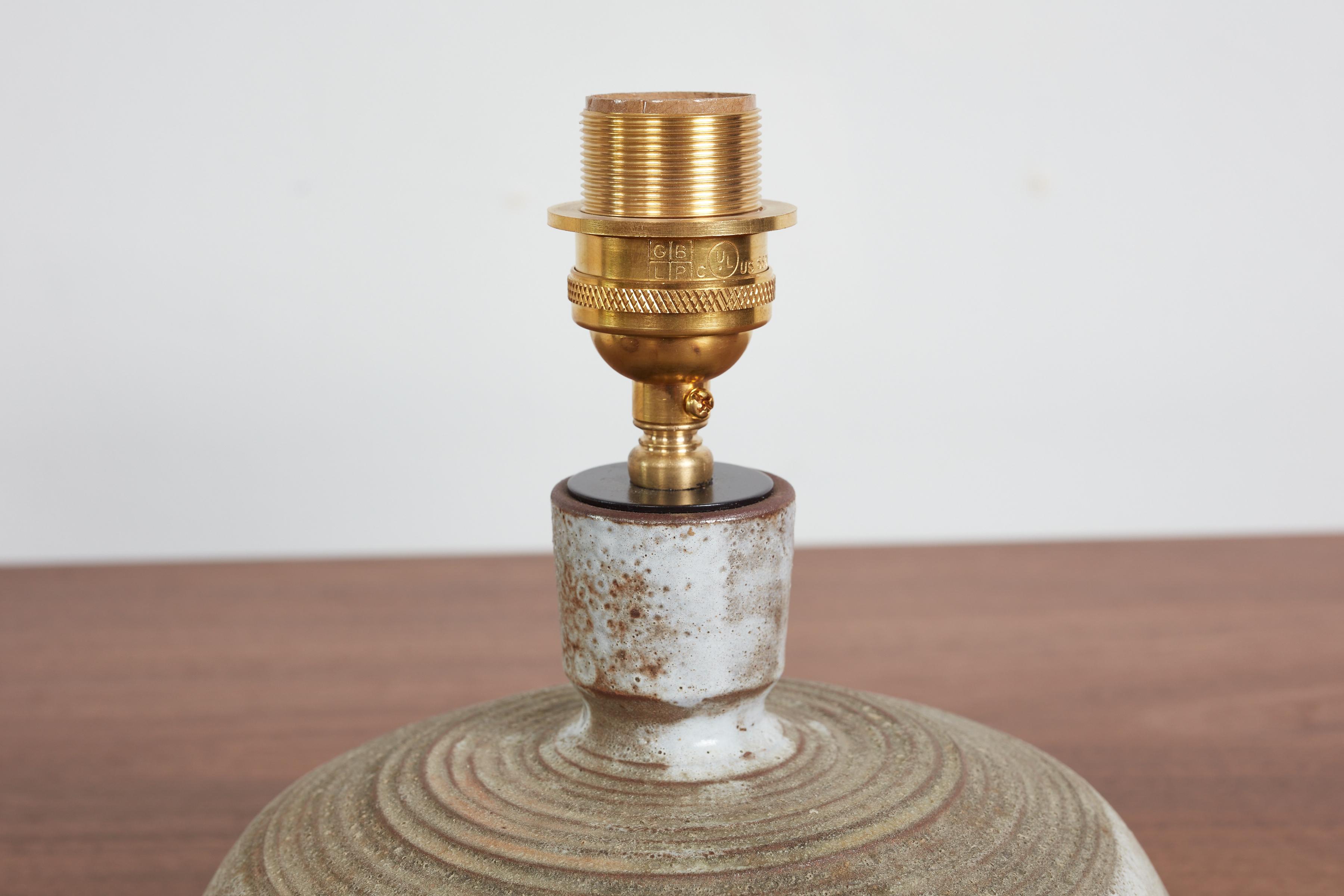 French Ceramic Table Lamp 12