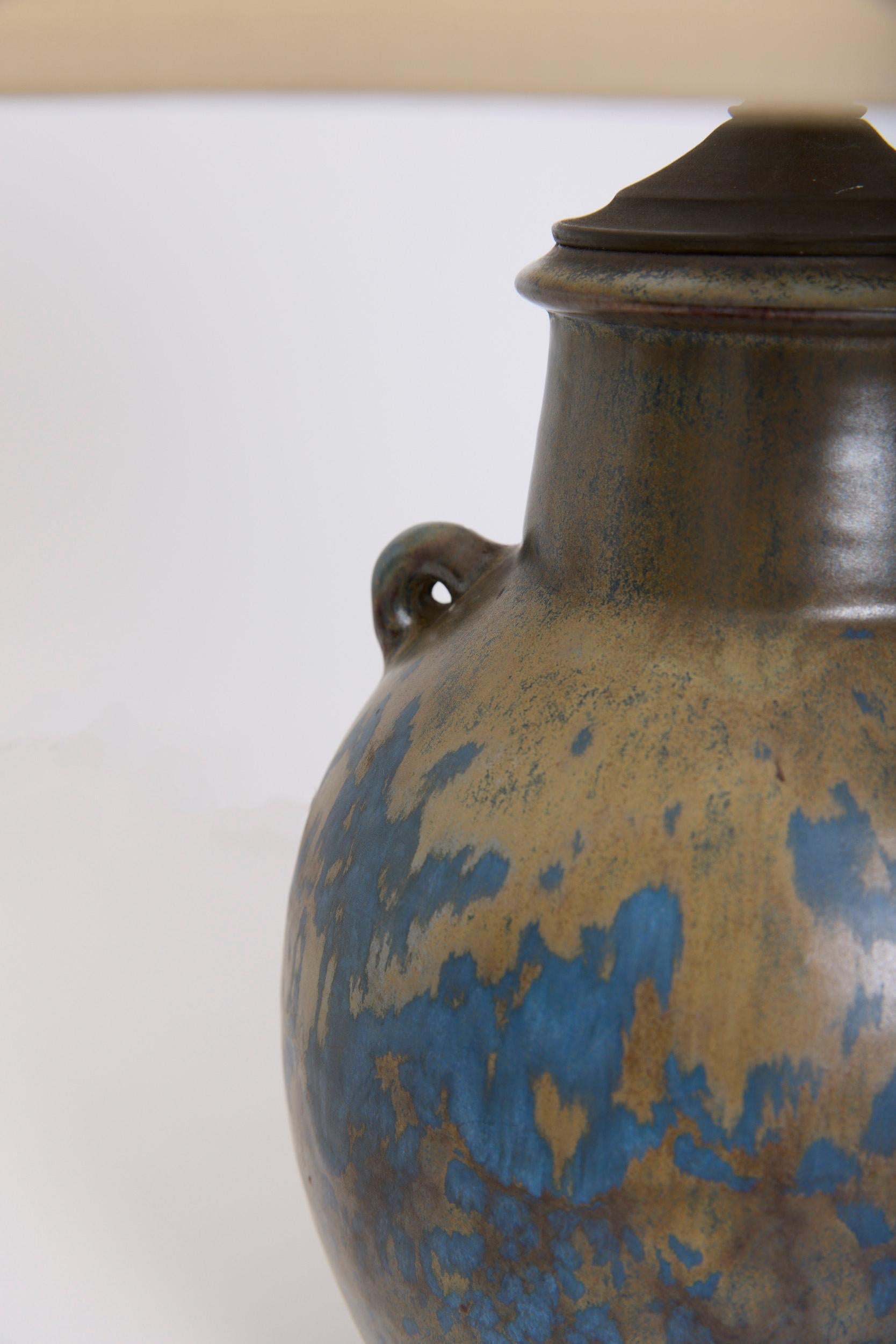 Lampe de table en céramique française Bon état - En vente à London, GB