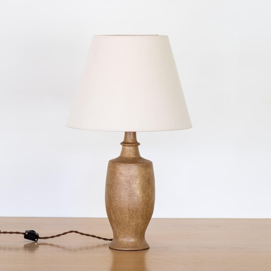French Ceramic Table Lamp In Good Condition In Los Angeles, CA
