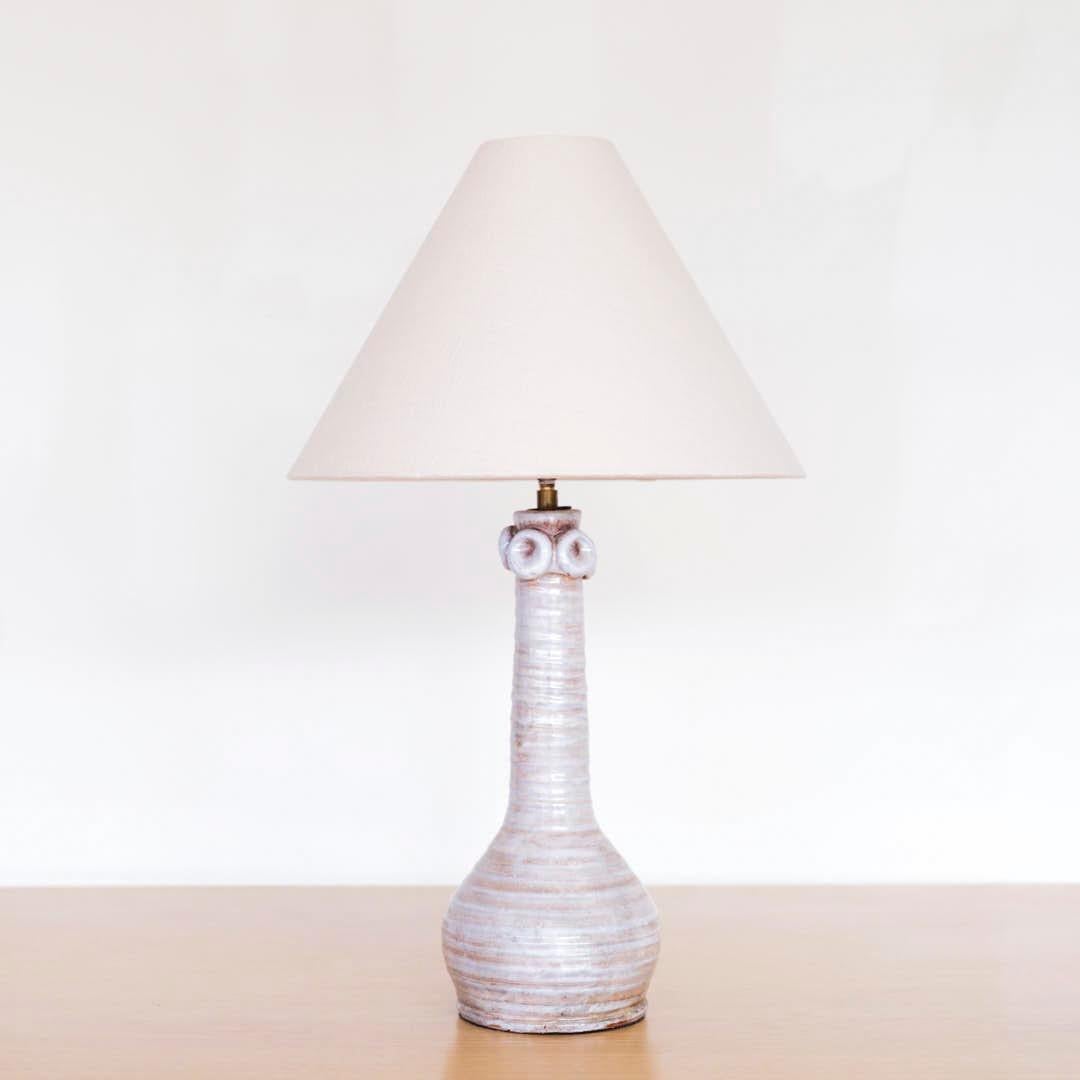 Lampe de table en céramique française Bon état - En vente à Los Angeles, CA