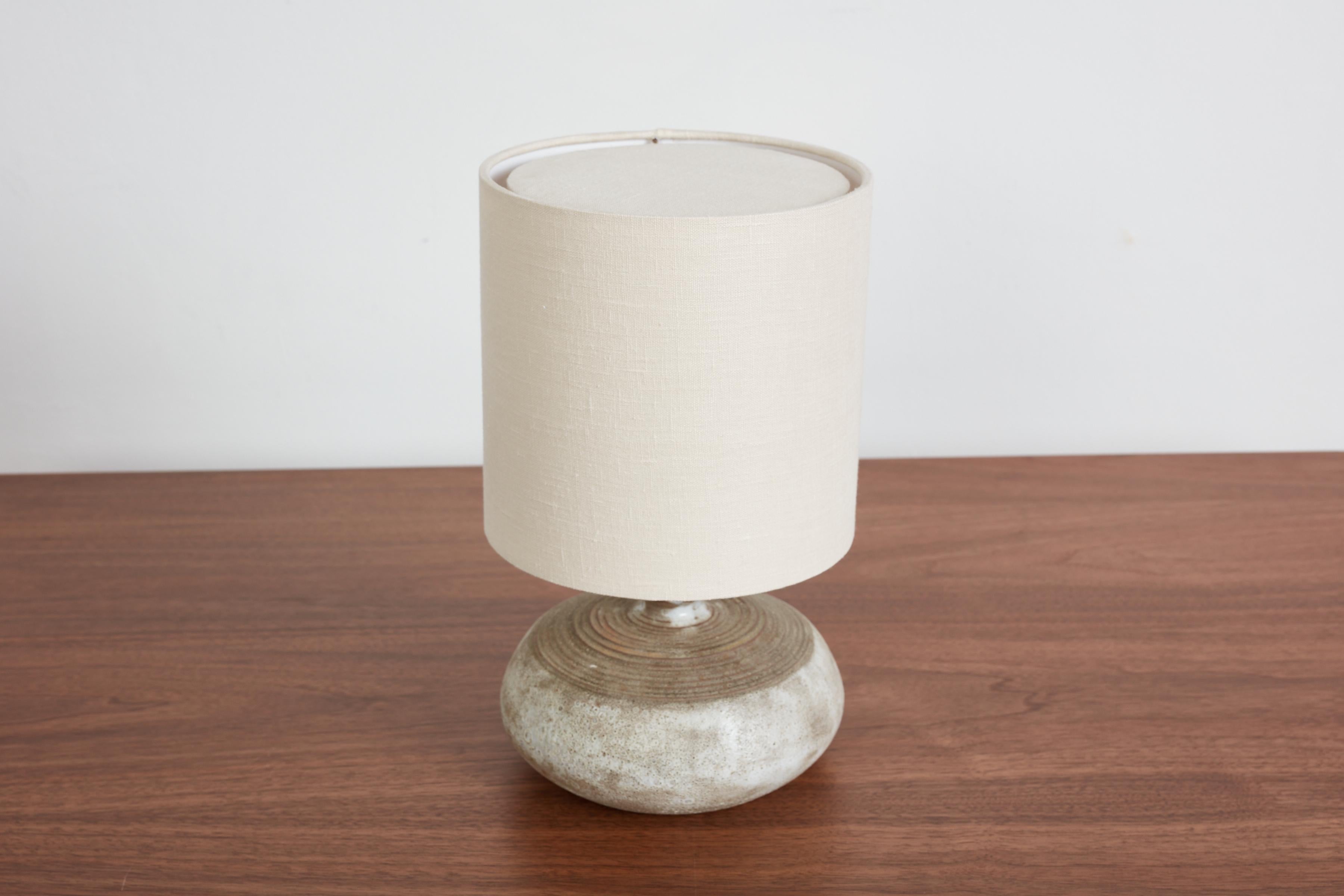 Mid-20th Century French Ceramic Table Lamp
