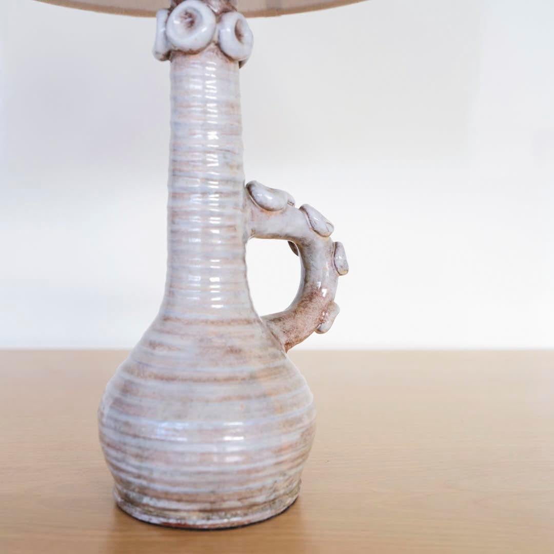 Céramique Lampe de table en céramique française en vente