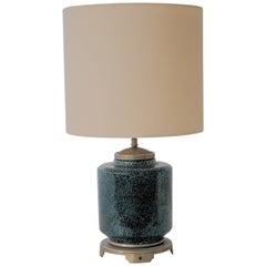 French Ceramic Table Lamp