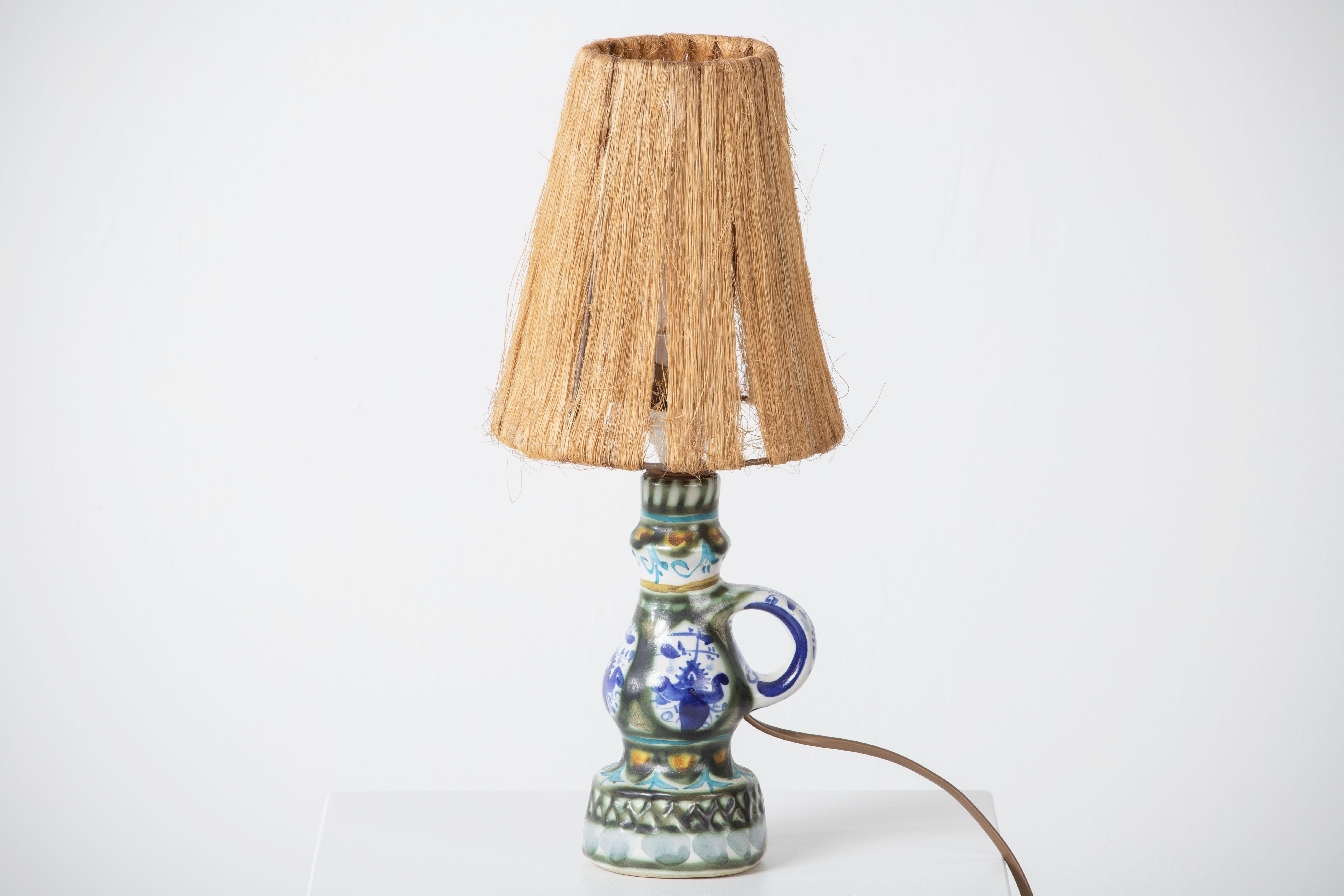 French Ceramic Table Lamp, France, 1940 In Good Condition In Wiesbaden, DE