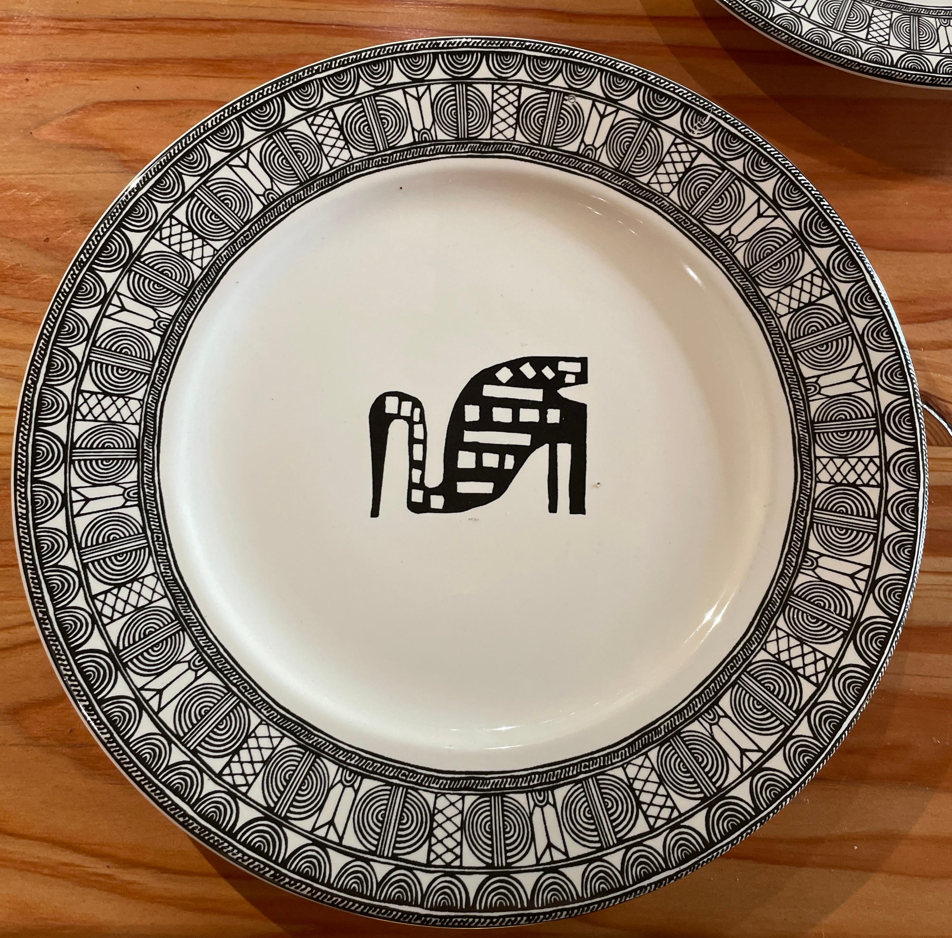 Französisches Keramikgeschirr, Roland ZOBEL, 1970 im Angebot 4