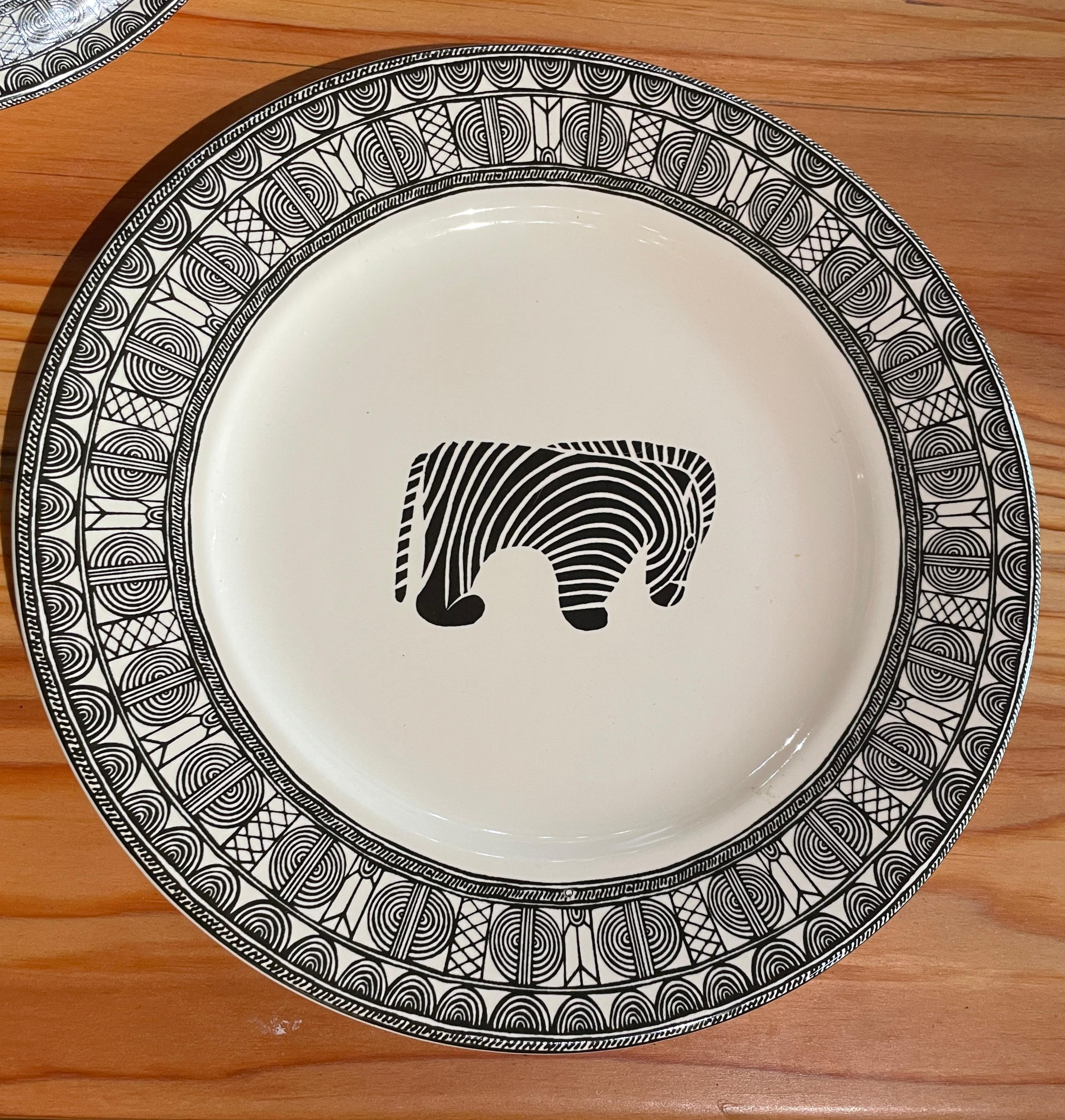 Französisches Keramikgeschirr, Roland ZOBEL, 1970 im Angebot 8