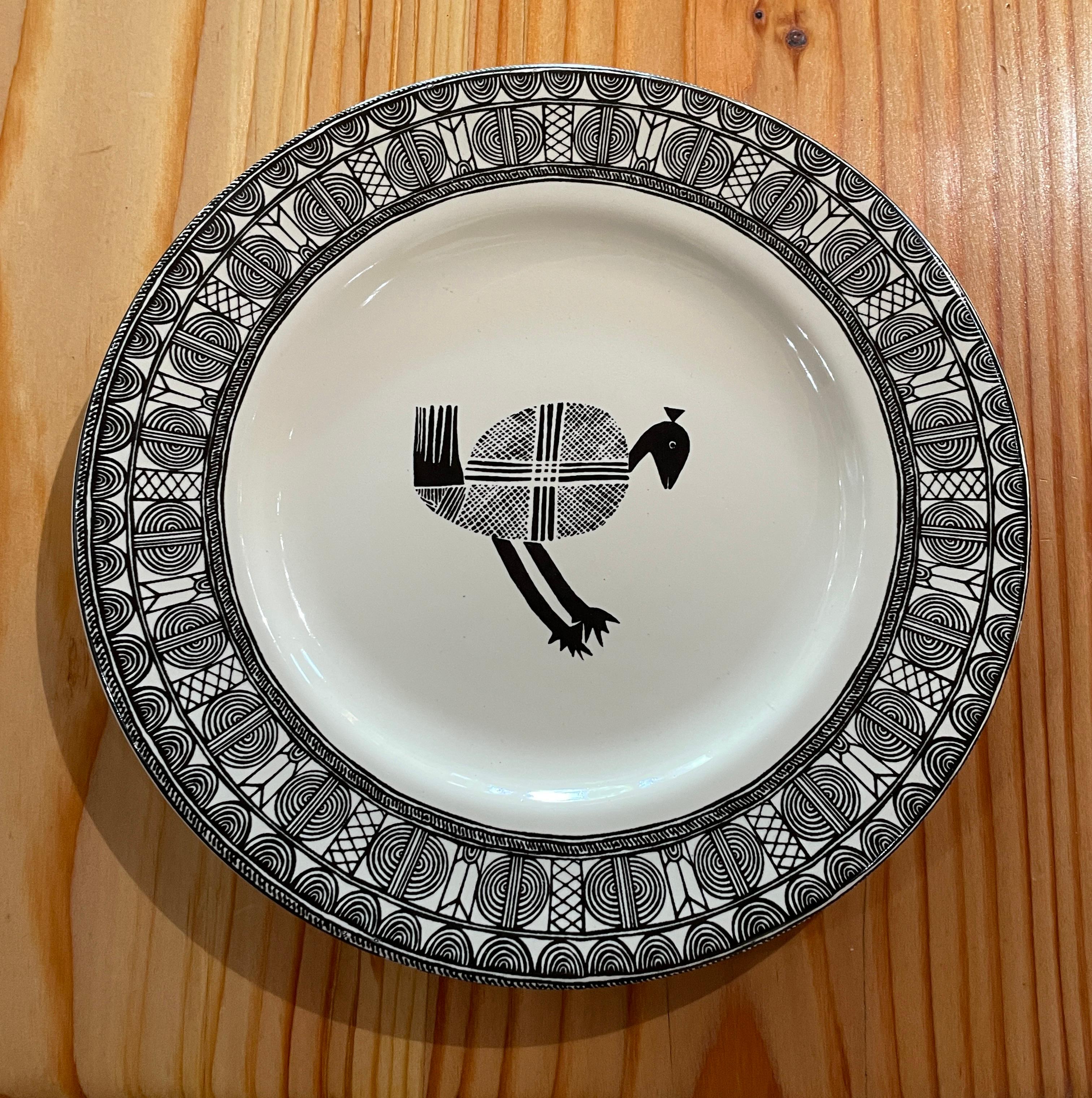 Französisches Keramikgeschirr, Roland ZOBEL, 1970 im Angebot 9